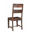 Pemberly Row Modern 9-piece Solid Wood Dining Set in Dark Brown