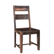 Pemberly Row Modern 9-piece Solid Wood Dining Set in Dark Brown