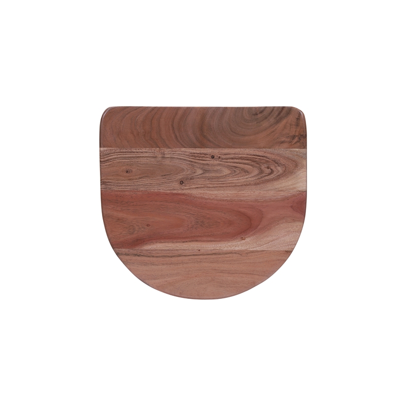 Pemberly Row Modern Solid Sheesham Wood 30