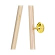 Pemberly Row Contemporary Metal Tripod Gold/Brass Plated Easel