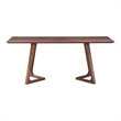 Pemberly Row Modern / Contemporary Dining Table in Brown Finish