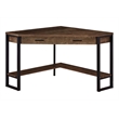Pemberley Row Metal Brown Computer Desk Rectangular Reclaimed Wood 42