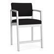 Pemberley Row Steel Black Hip Chair Silver Matrex Support System 38