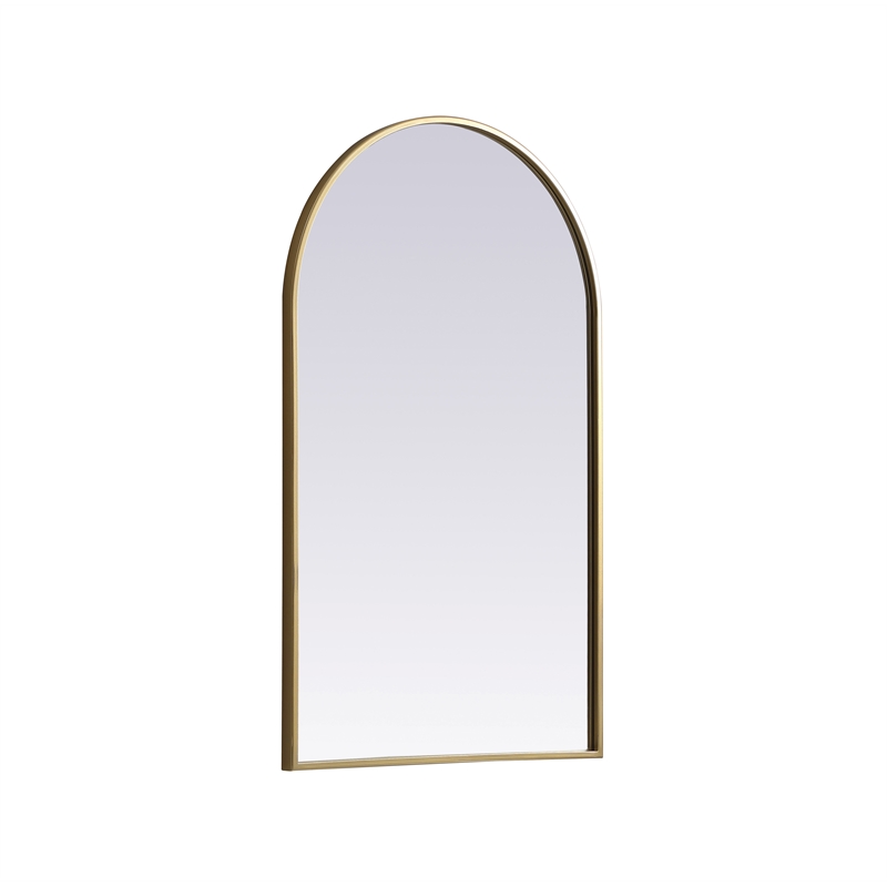 Pemberley Row Iron Brass Mirror Arch Timeless Silhouette 22