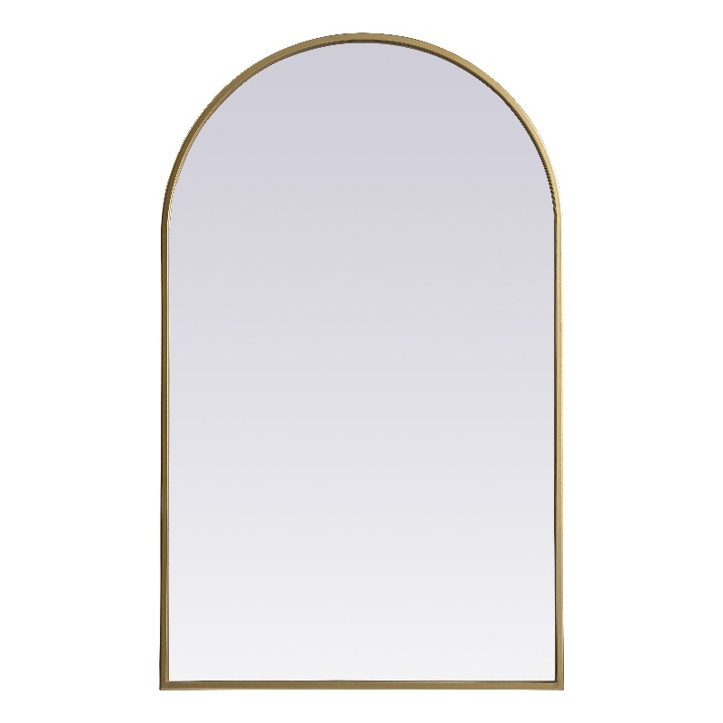 Pemberley Row Iron Brass Mirror Arch Timeless Silhouette 22