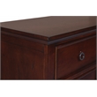 Pemberly Row Contemporary 8-Drawer Wood Dresser in Brown Cherry