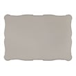 Pemberly Row Transitional Wooden Coffee Table with 2 Drawers in Bone White
