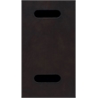 Pemberly Row Contemporary Wood 2 Drawers Console Cabinet in Espresso