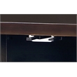 Pemberly Row Contemporary Wood 2 Drawers Console Cabinet in Espresso