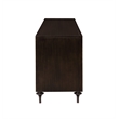 Pemberly Row Contemporary Wood 2 Drawers Console Cabinet in Espresso