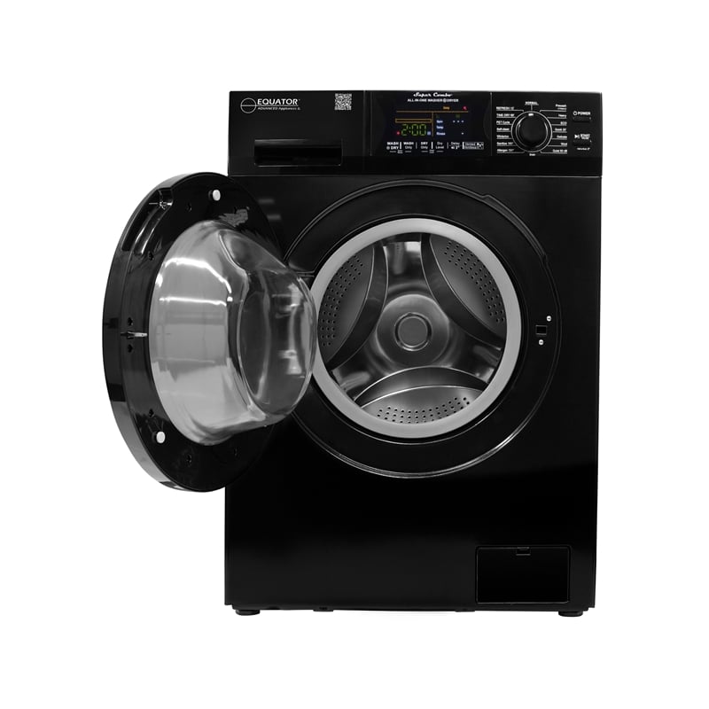 Pemberly Row All-in-One Washer Dryer VENTED-DRY FASTER than Condense 15lb 110V