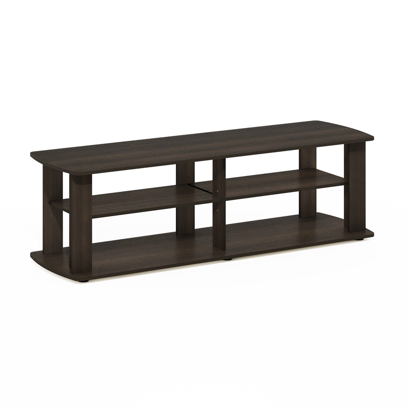 Pemberly Row Wood Entertainment Center TV Stand for TV up to 50