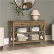 Pemberly Row Console Table with Drawers in Reclaimed Pine - Engineered Wood