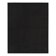 Pemberly Row 8' x 10' Black Fabric Outdoor Area Rug (8' x 10')