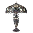 Pemberly Row 3 Light Victorian Double Lit Table Lamp 18