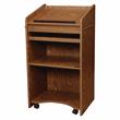 Pemberley Row Wood Medium Oak Lectern Rectangular Durable 46