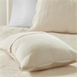 Pemberly Row 3-Piece Reversible Scalloped Edge Quilt Set in Cream