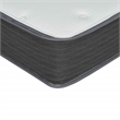 Pemberly Row Modern 8-Inch Polyurethane Full Mattress in White