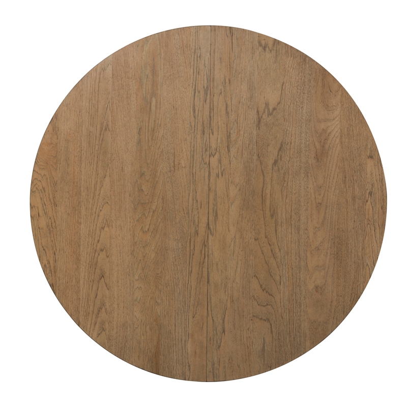 Pemberley Row Wood Natural Dining Table Pedestal
