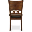 Pemberley Row Solid Wood Brown Dining Set Round Elegant Details 47
