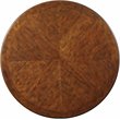 Pemberley Row Solid Wood Brown Dining Set Round Elegant Details 47