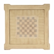 Pemberly Row Contemporary Antique Beige Multi-Game Card Table