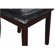 Pemberley Row Solid Wood Ebony Dining Set Round 47