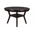 Pemberley Row Solid Wood Ebony Dining Set Round 47