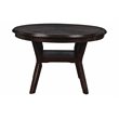 Pemberley Row Solid Wood Ebony Dining Set Round 47