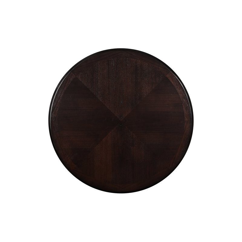 Pemberley Row Solid Wood Ebony Dining Set Round 47