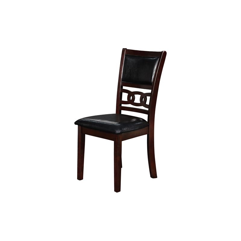 Pemberley Row Solid Wood Ebony Dining Set Round 47