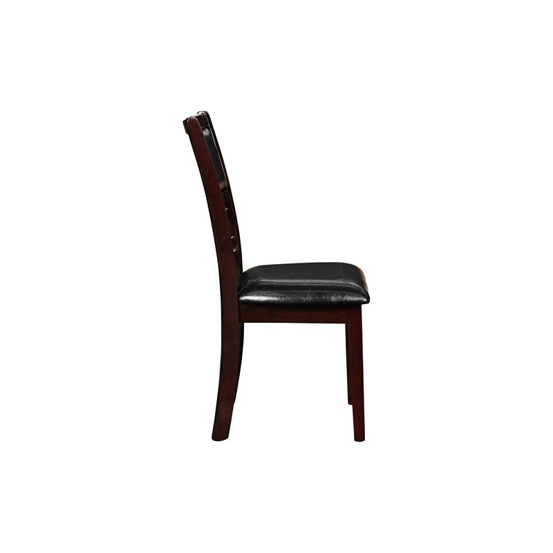 Pemberley Row Solid Wood Ebony Dining Set Round 47