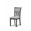 Pemberley Row Solid Wood Gray Dining Set Round Reversible 47