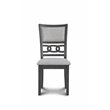Pemberley Row Solid Wood Gray Dining Set Round Reversible 47