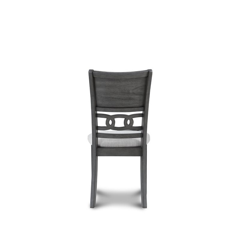 Pemberley Row Solid Wood Gray Dining Set Round Reversible 47