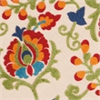 Pemberly Row 10' x 14' Multicolor Fabric Farmhouse Area Rug (10' x 14')