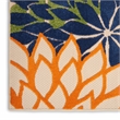 Pemberly Row 9' x 12' Fabric Indoor/Outdoor Rug in Multi-Color