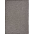 Pemberly Row Contemporary 5' x 7' Charcoal Fabric Modern Area Rug