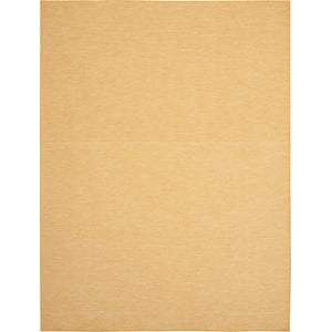 Pemberly Row Contemporary 7' x 10' Yellow Fabric Modern Area Rug