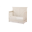 Pemberly Row Traditional Toddler Guard Rail - Brushed White Finish