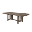 Pemberly Row Contemporary 9-Piece Wood Dining Set in Walnut Finish