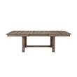 Pemberly Row Contemporary 9-Piece Wood Dining Set in Walnut Finish