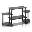 Pemberly Row Turn-N-Tube TV Entertainment Center for TV up to 25