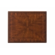 Pemberly Row Modern Nest Of Tables In Dark Brown Cherry Finish