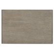 Pemberly Row Contemporary Wood Leg Nightstand in Greige Sand-blasted Finish