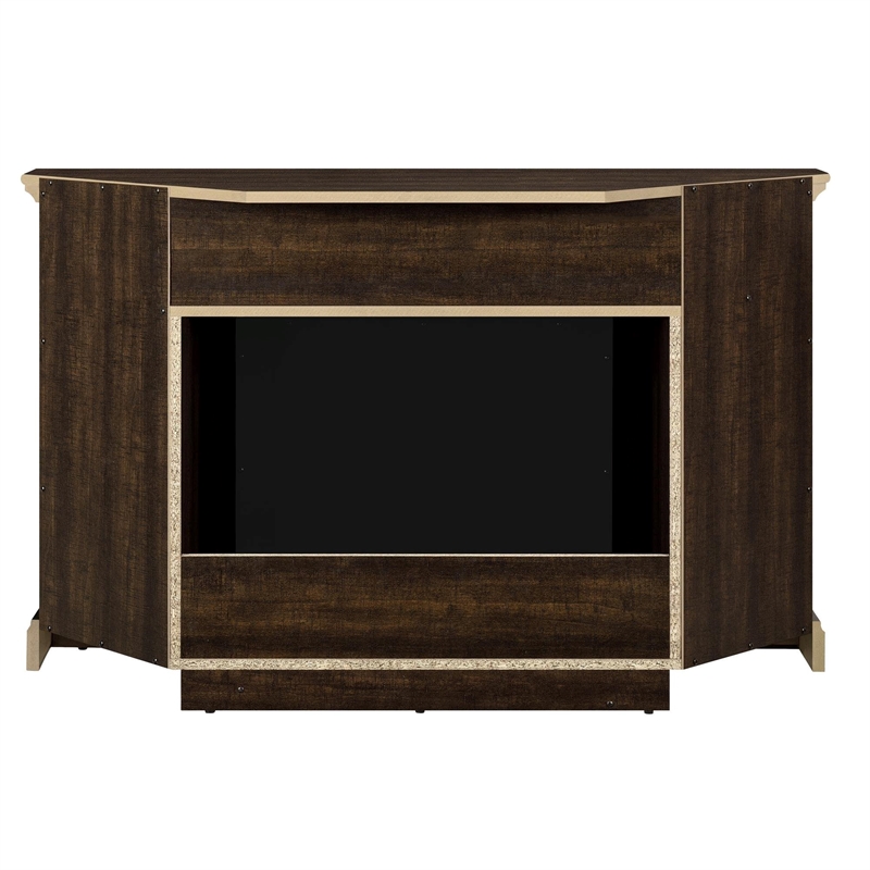 Pemberly Row Modern Electric Corner Fireplace up to 50