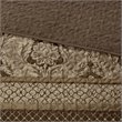 Pemberly Row 5-Piece Polyester Jacquard & Cotton Bedspread Set in Brown