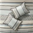 Pemberly Row 7-Piece Polyester Jacquard Comforter Set in Blue