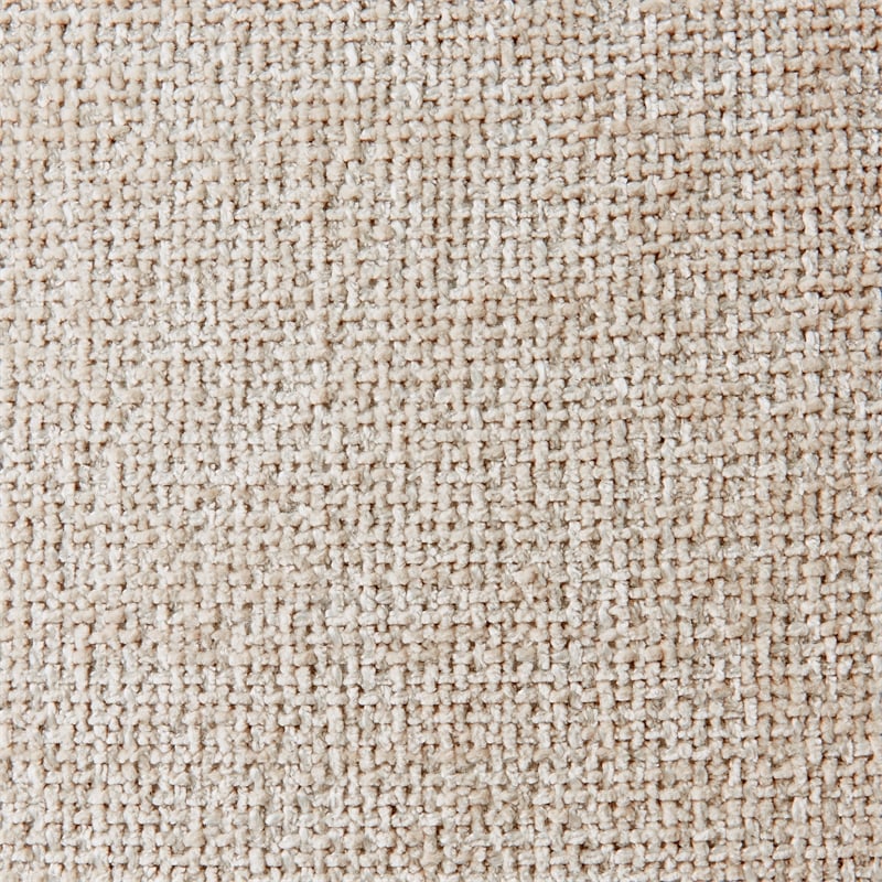 Pemberly Row Contemporary Fabric Swivel Accent Chair in Grenada Cream