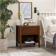 Pemberly Row 1-Drawer Classic Solid Wood Bedroom Nightstand in Walnut